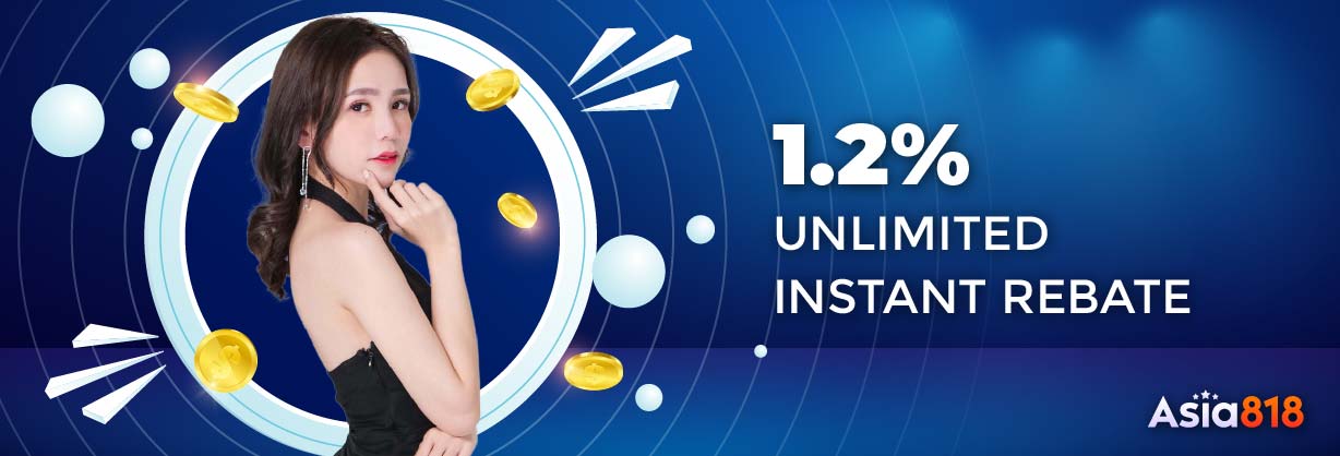 1.2% Unlimited Instant Rebate